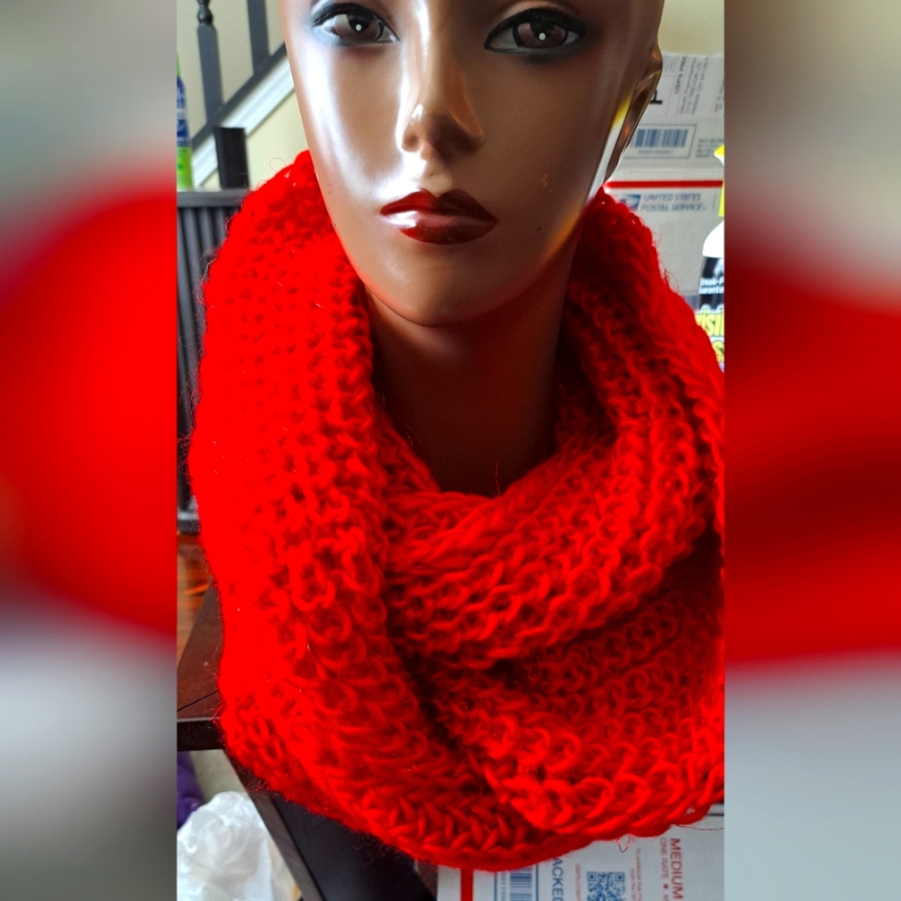 Handmade Infinity Scarf  OS